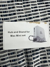 THANDBLE Hub and Stand for Apple Mac Mini M4 with USB 3.0, SD, HDMI