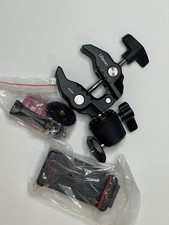 Ulanzi R099 Clamp Mount with Mini Ball Head for Cameras, Action Camera Phones