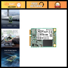 128GB mSATA SSD, Up to 500MB/s, Mini SATA III Internal Solid State Drive for Ult