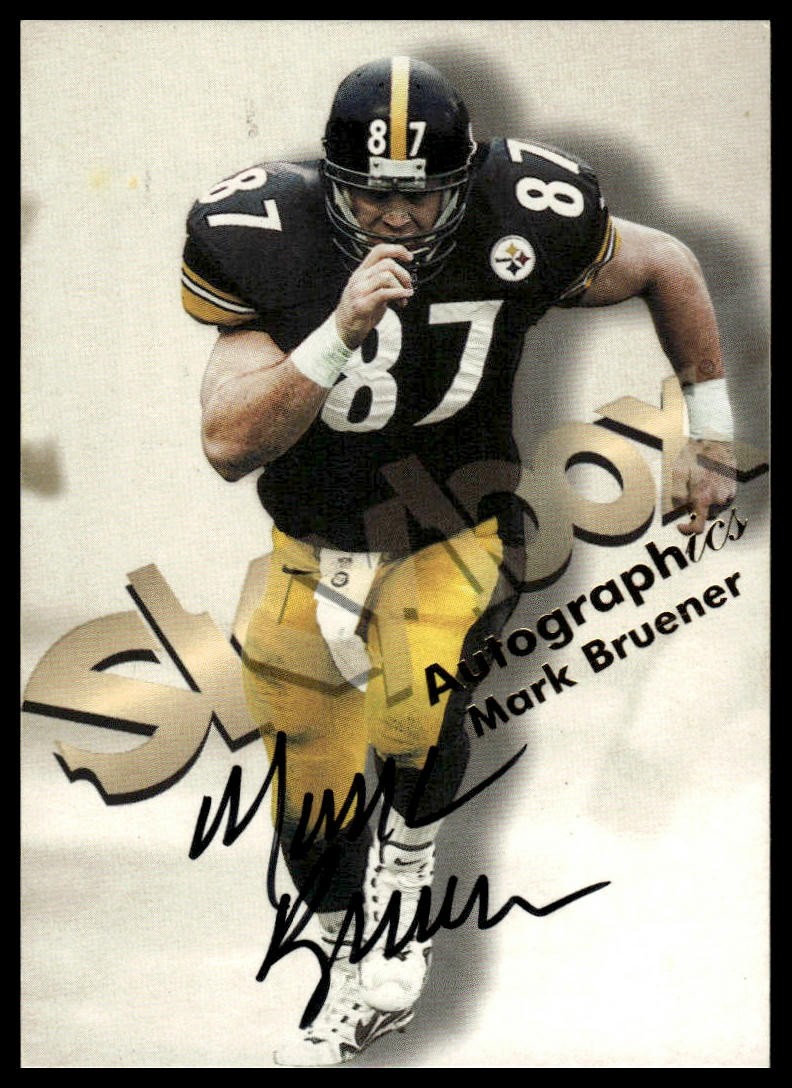 Mark Bruener #NNO 1998 SkyBox Premium Football Autographics