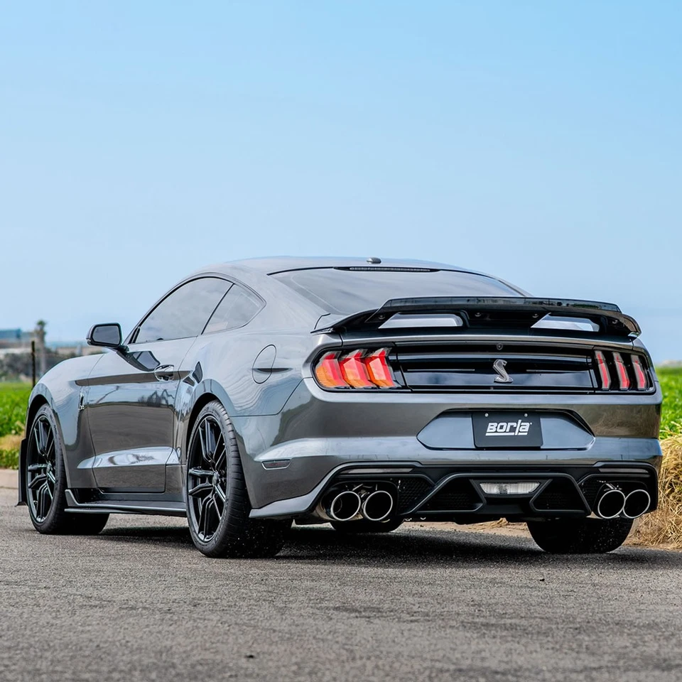 Escape trasero Borla 140837 ATAK Cat para Ford Mustang Shelby GT500 2020-22 5,2 L V8 Foto 2 de 4