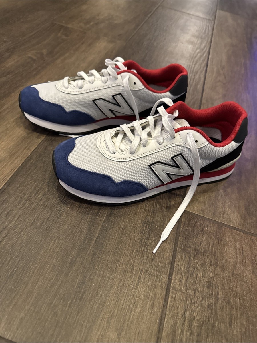 New Balance 515 Shoes Mens 9.5 Running Sneakers White Lace Up Low