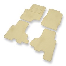 Tappetini in velluto per Chevrolet TrailBlazer II SUV (2002-2009) Beige