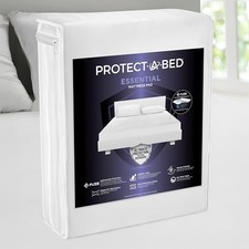 Essential Mattress Pad 100 Waterproof, Dust Mite Barrier Mattress Twin XL