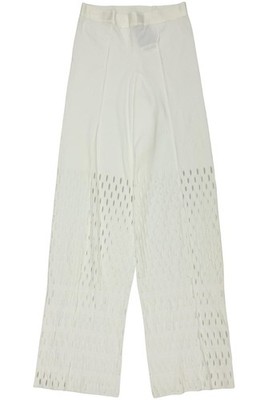 Wolford Stoffhose Damen Hose Pants Chino Gr. XS Weiß #5yr0fev