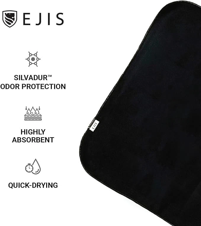 Pañuelos absorbentes de sudor (paquete de 10) - 12x12 grandes resistentes a los olores Quick-Dr... Foto 3 de 4