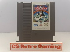 Monopoly (Nintendo NES) Authentic Cleaned Tested Working