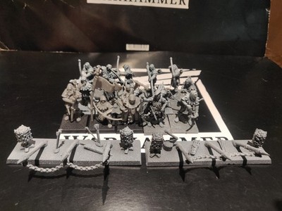 Warhammer Fantasy Old World Bretonnia Bowmen x15 (Icluding 3d printed Command)