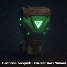 Arc Raiders - Electrician Backpack Emerald Wave Variant (ALL PLATFORMS) GLOBAL🌎