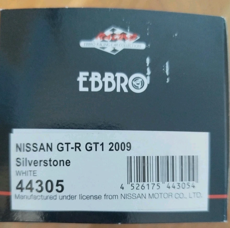 Nissan Gtr Gt1 2009 Silverstone #35 1:43 Scala Ebbro 44305 - Immagine 2 di 2
