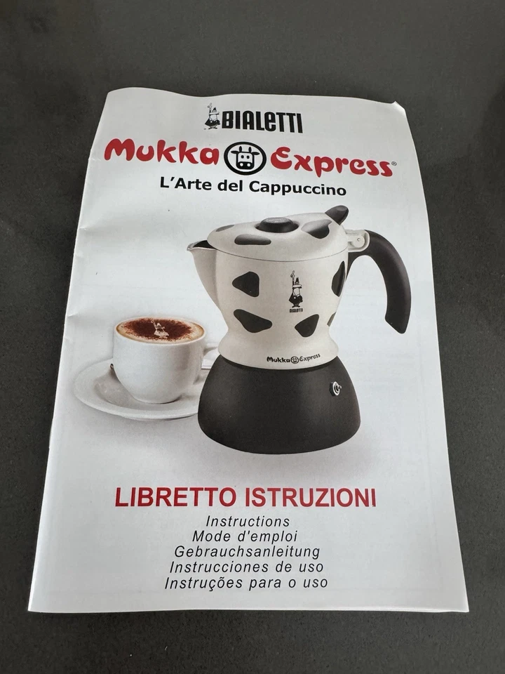 Máquina de cappuccino Bialetti Mukka Express 2 xícaras feita na Itália. - Imagem 3 de 4
