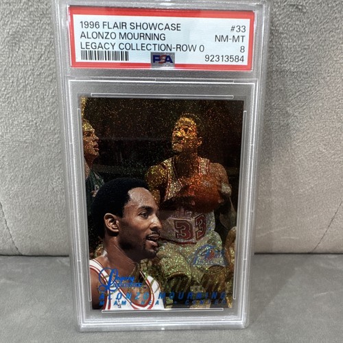 Alonzo Mourning [Row 0] #33 1996 Flair Showcase Legacy Collection card
