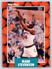 1990 Star Pics Mark Stevenson Rookie Duquesne Dukes RC #29