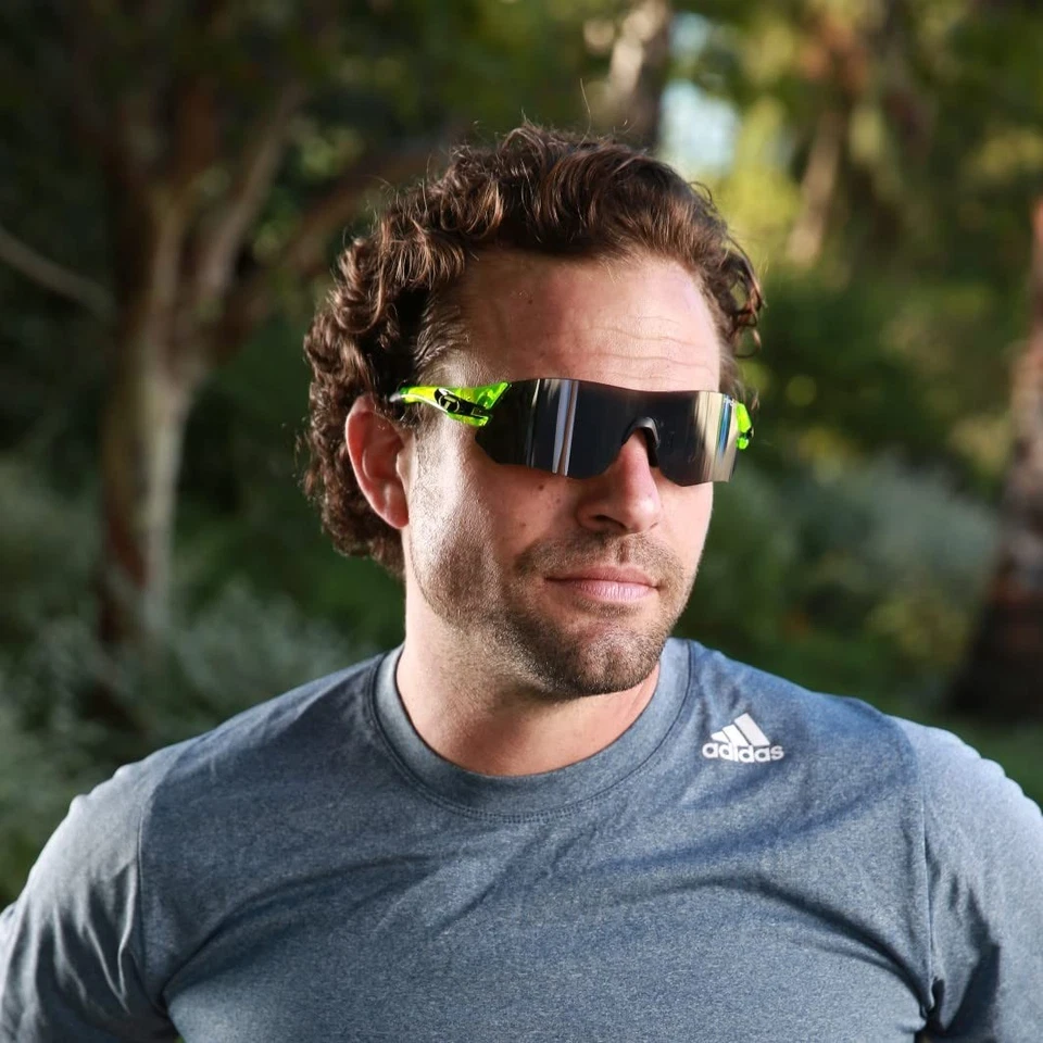 Gafas de sol Optics Tsali (verde neón cristal, rojo humo/CA/claro) Foto 4 de 4