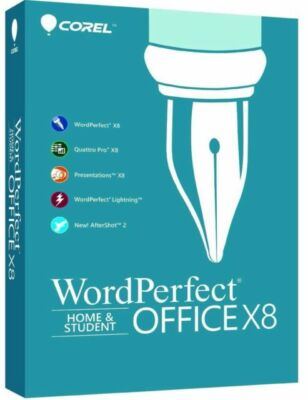 Corel WordPerfect Office Home & Student X8 (WPOX8HSEFMB)