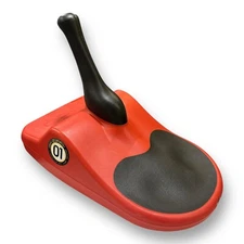 ZIPFY Freestyle Mini Luge Snow Sled RED DART Tobaggon Alpine Racing #01 USA MADE