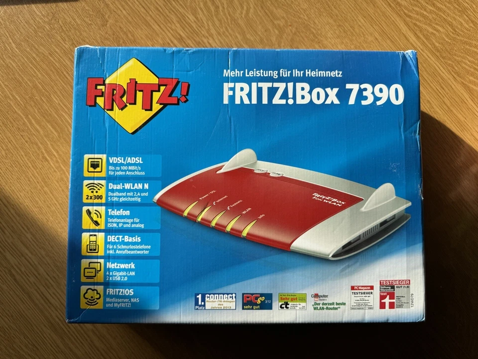AVM FRITZ!Box 7390 Telefon und WLAN Router