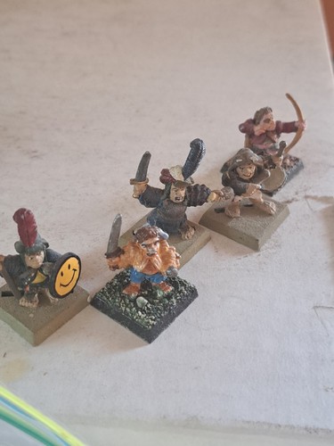Warhammer Empire Halfling Command NIB Metal - Rare & OOP - Citadel Halflings