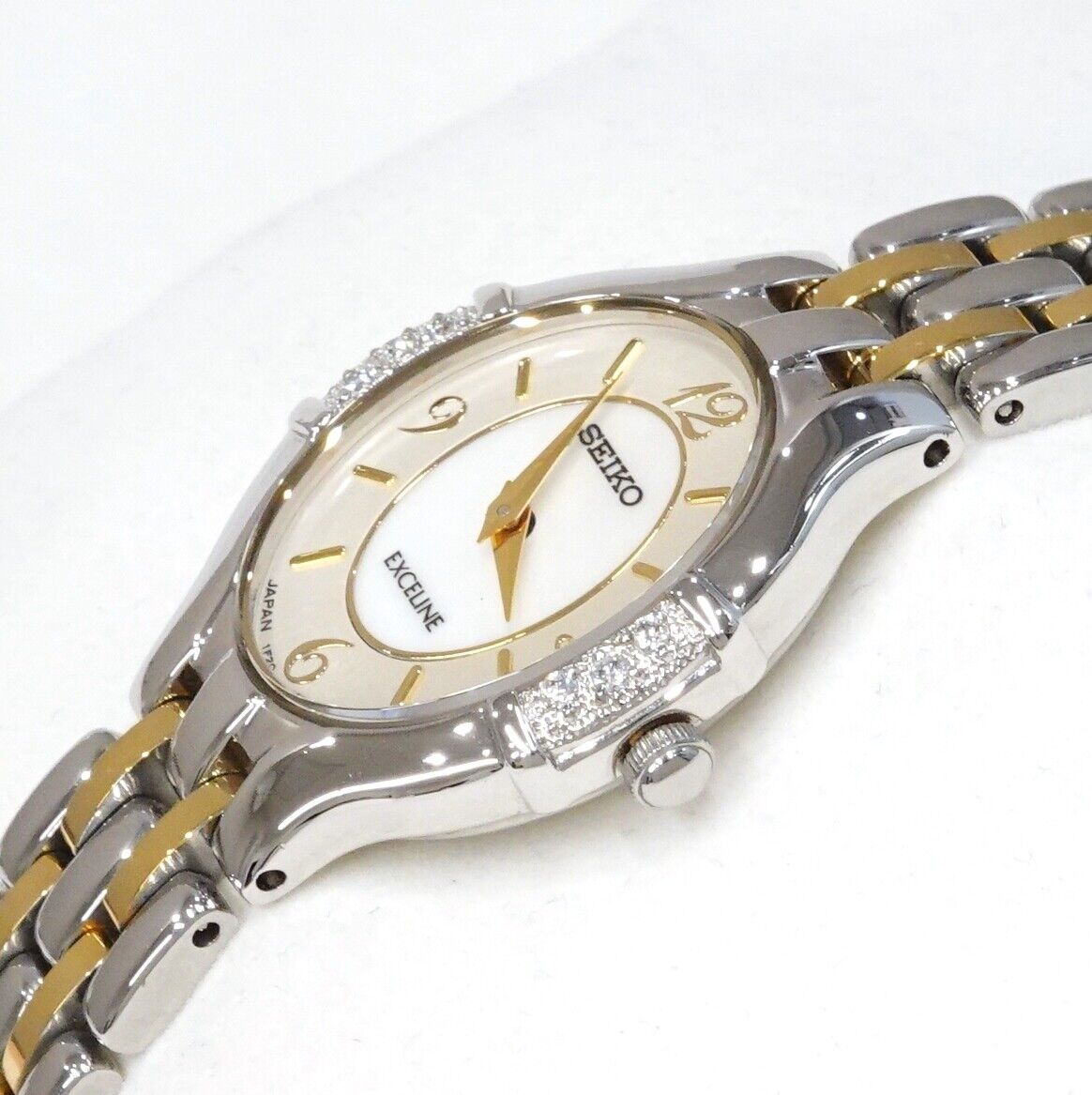 SEIKO EXCELINE LADIES WRISTWATCH QUARTZ 2 HANDS WITH SEIKO EXCELINE LADIES WRISTWATCH QUARTZ 2 HANDS WITH