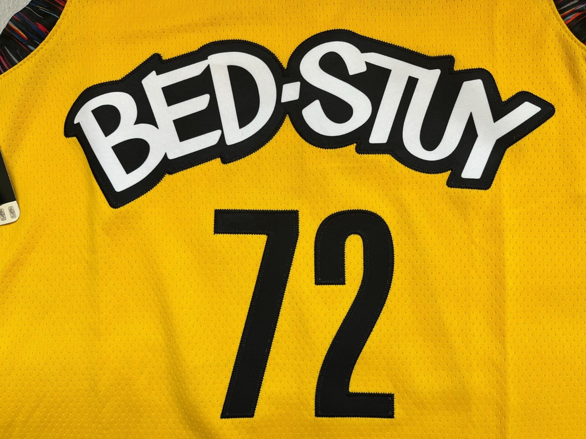 Nike Brooklyn Nets Biggie Swingman Jersey Amarillo CU0193-728 Men