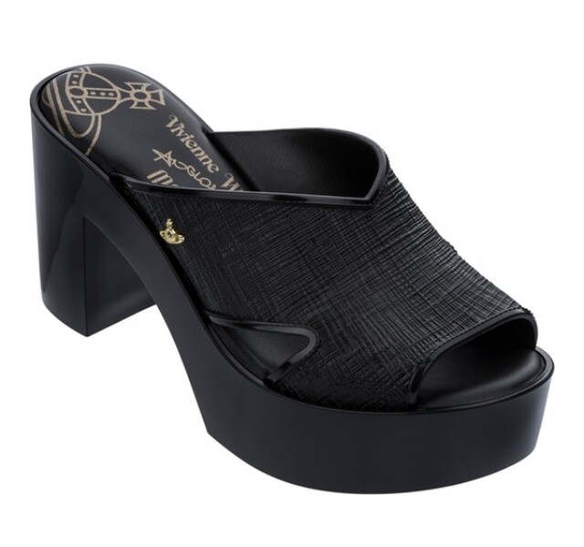 Vivienne Westwood Anglomania Melissa Mule II Platform Heel in Black 20' | eBay