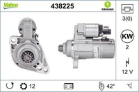 Valeo Anlasser 12V FüR Seat Ibiza Iv Leon Vw Golf Plus V Jetta Skoda Roomster