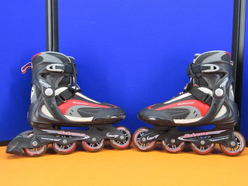 Rollerblade Advantage Roller Skates Red & Black 78mm Max Wheel Size 11 - 第 1/7 張圖片