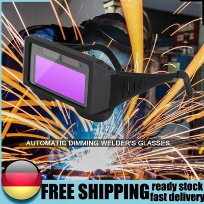 Automatic Dimming Goggles Argon Arc Welding Glasses for Welder Eyes Protection