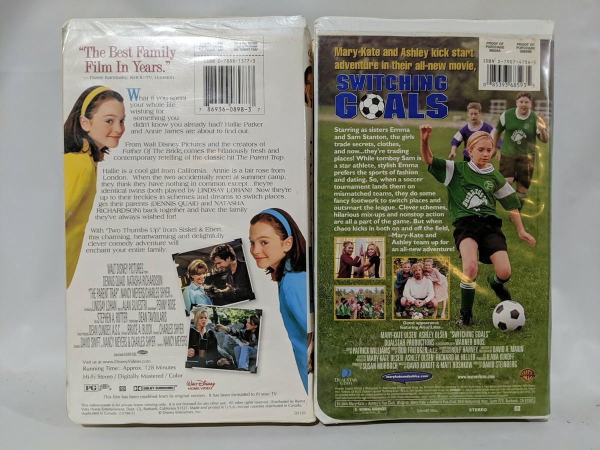 Lot of VHS Switching Goals The Parent Trap