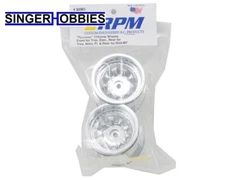 RPM 82063 Revolver 10 Hole Traxxas Rustler/Stampede Wheels Chrome 12mm HH