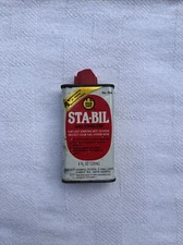 VINTAGE GOLD EAGLE STA-BIL GAS STABILIZER TIN OIL CAN GOLD EAGLE CO. CHICAGO ILL