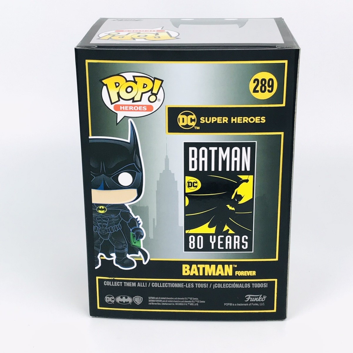 Funko Pop Heroes 289 Batman Forever- Batman 80 Years Vinyl Figure
