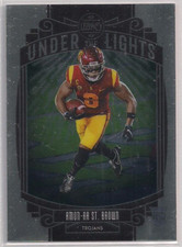 AMON-RA ST. BROWN LIONS TROJANS 2021 LEGACY UNDER THE LIGHTS INSERT # UL-AS RC