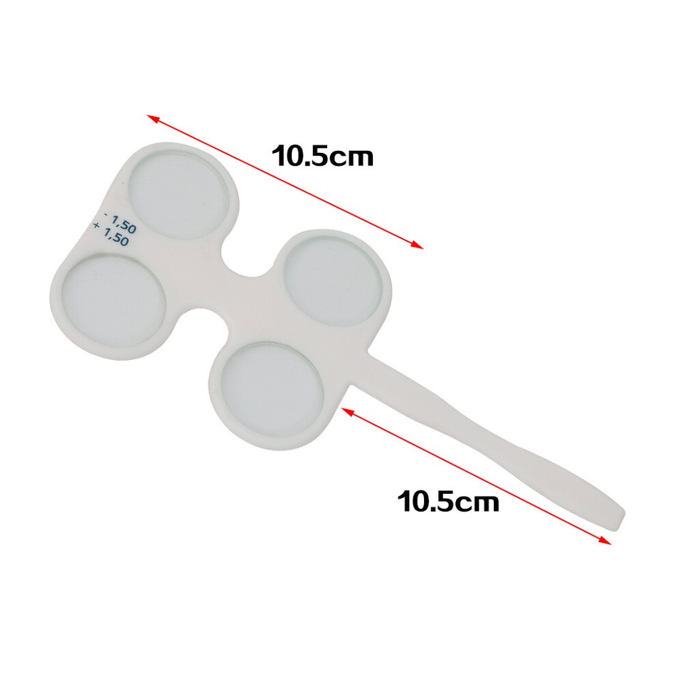 Confirmation Flippers Plastic Optical Flipper For Lens Confirmation