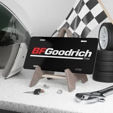 BF Goodrich Tires Logo Vanity Plate - Racing Performance Tag USA Made