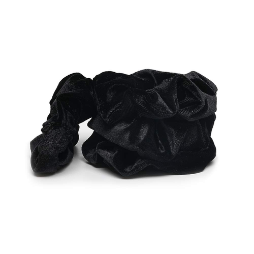 Velvet Scrunchies with Pocket Zipper Hair Ties for Women Big Vsco Girl Stuff - Picture 3 of 5