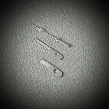 HANDS SET MM300 STYLE SAND BLASTED C3 / SEIKO MOD SKX SKX007 NH35 NH36 NH34