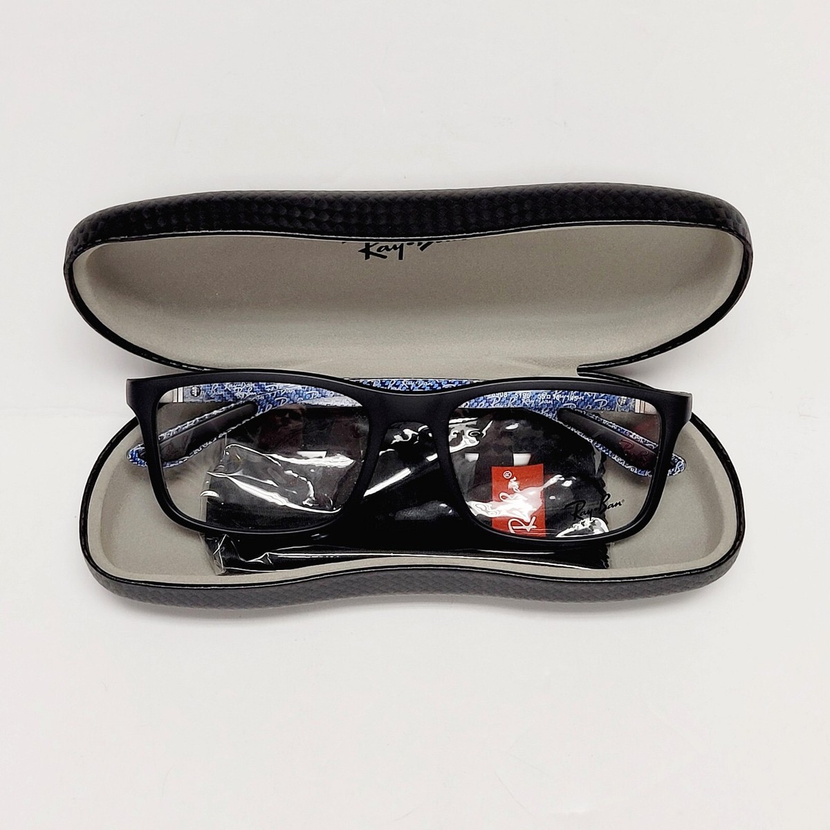 Ray Ban RB8908 Eyeglass Frames Rectangle Full Rim Eyewear Matte