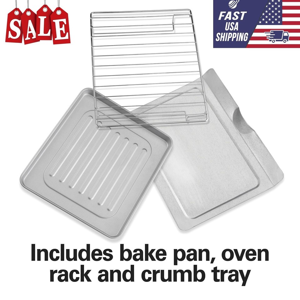 Hamilton Beach Countertop Toaster Oven & Pizza Maker Stainless Steel (31401) eBay