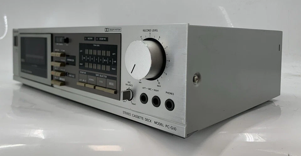 Toshiba PC-G10 Cassette Deck HiFi AS-IS EB-16257 Foto 3 de 4