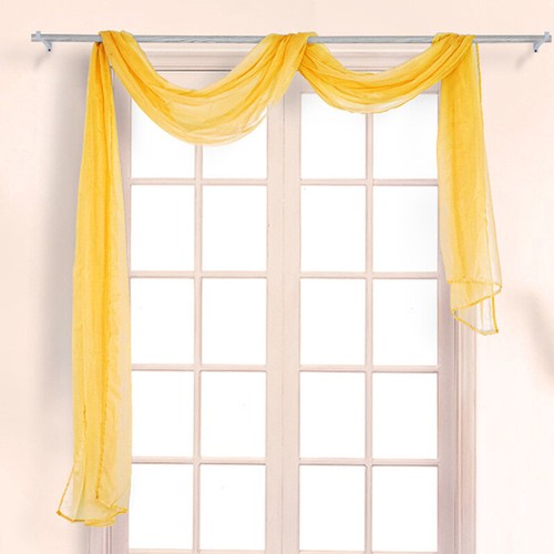 Wedding Arch Draping Fabric 2/1Panels White Chiffon Fabric Backdrop for Birthd - Picture 7 of 27