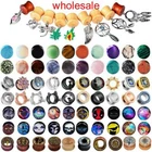 Wholesale Lot 20x Stone/Silicone/Stainless Steel/Wood Ear Plug Tunnels Ear Gauge