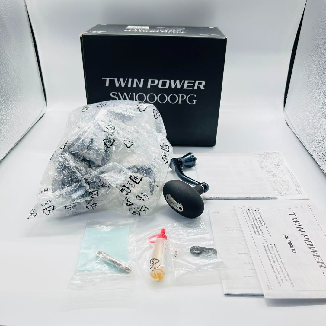 Shimano 21 TWIN POWER SW 10000PG Spinning Reel with Box Shipping 