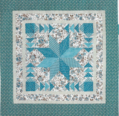 Fairfield Blue Quilt quilting pattern instructions
