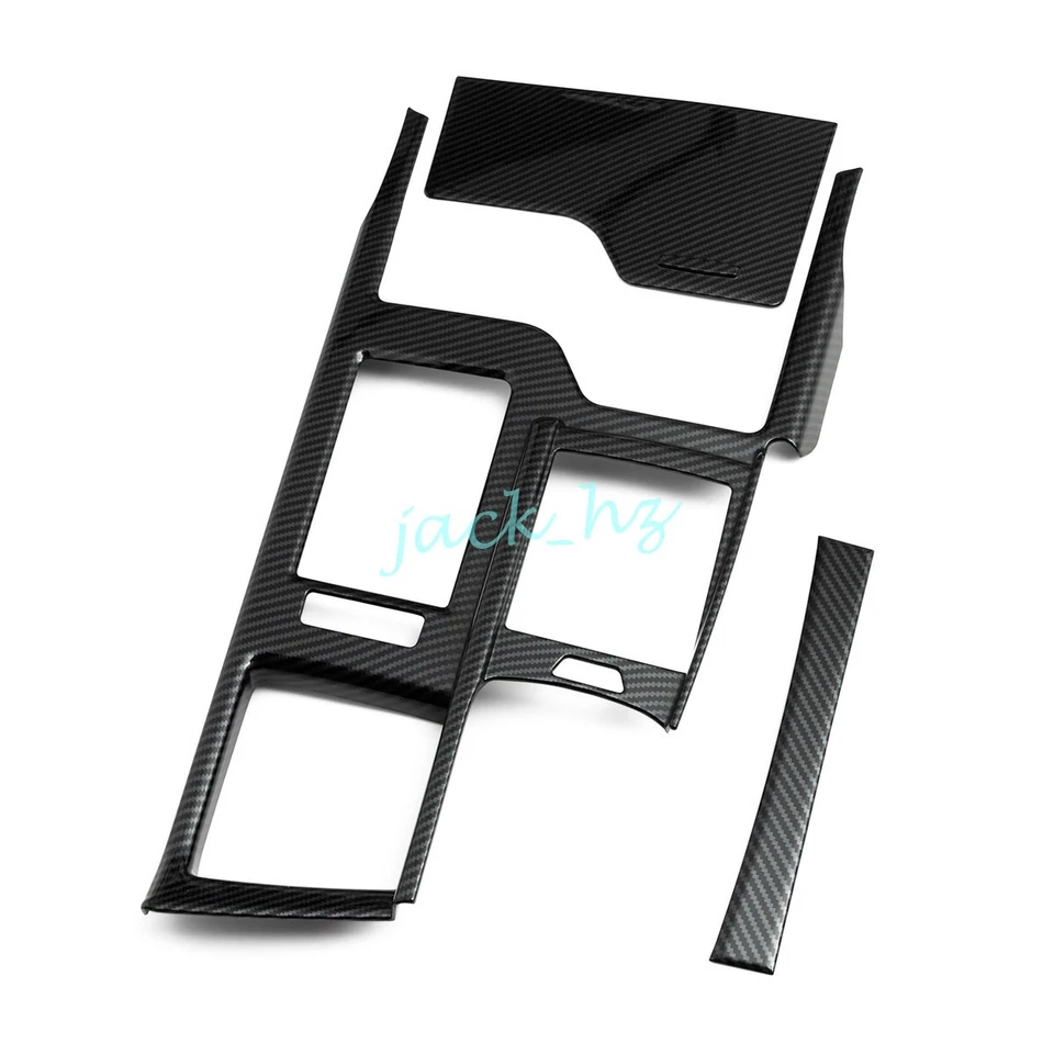 Cubierta del panel de cambio de marchas de fibra de carbono para Lexus ES250 ES300h ES350 2019-2022 Foto 3 de 4