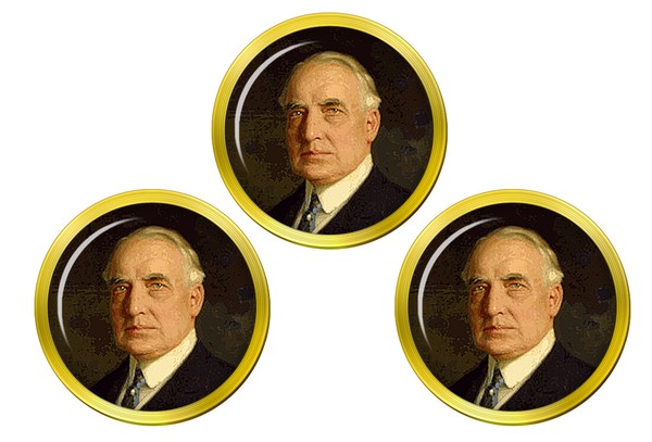PräSident Warren Harding Golfball Marker-image