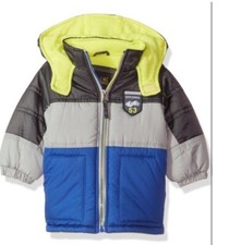 Boys iXtreme Multicolor Puffer W/Patch boys size 5