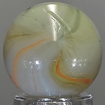 Vintage Imported Swirl Marble .62 Inches Near-Mint Condition Combine Shipping 