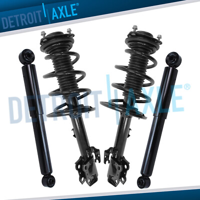 Front Spring Struts Rear Shock Absorbers Kit for 2014 - 2019 Toyota Highlander
