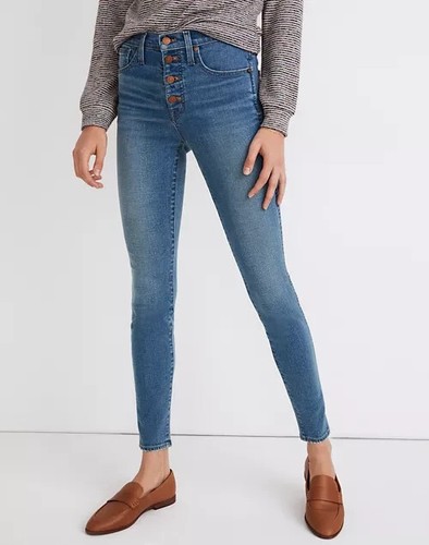 High Rise Casual Skinny Jeans Size 